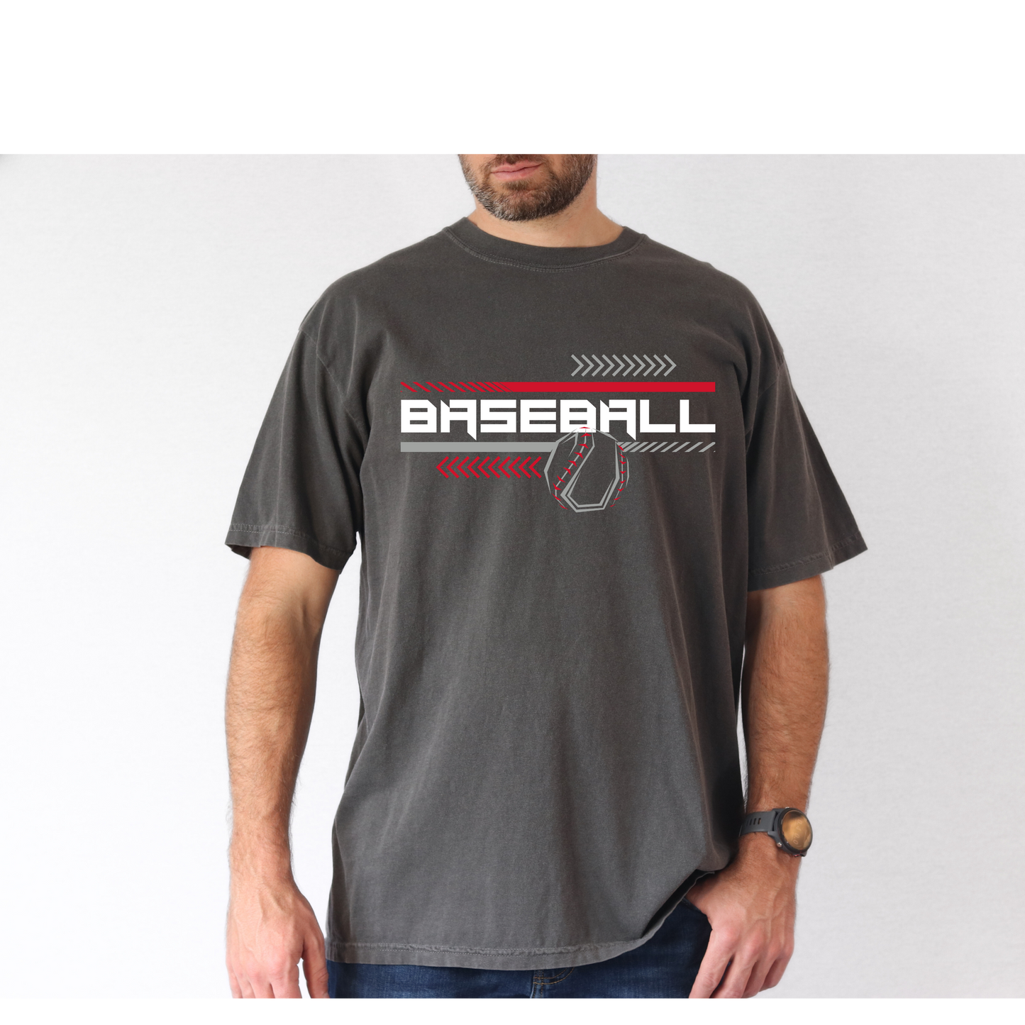 Dirt Dawgs Baseball Tee- Gildan