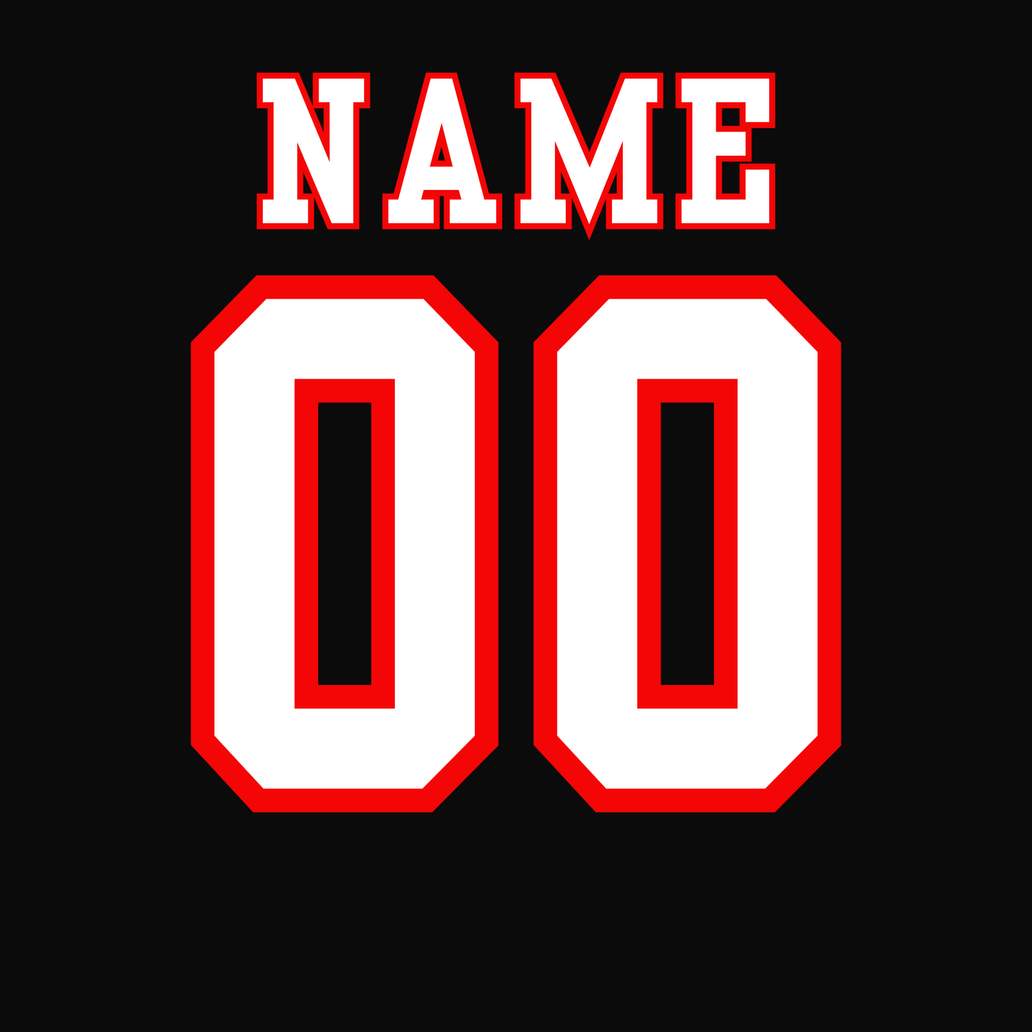 Taylor County Cardinals Custom Football Tee