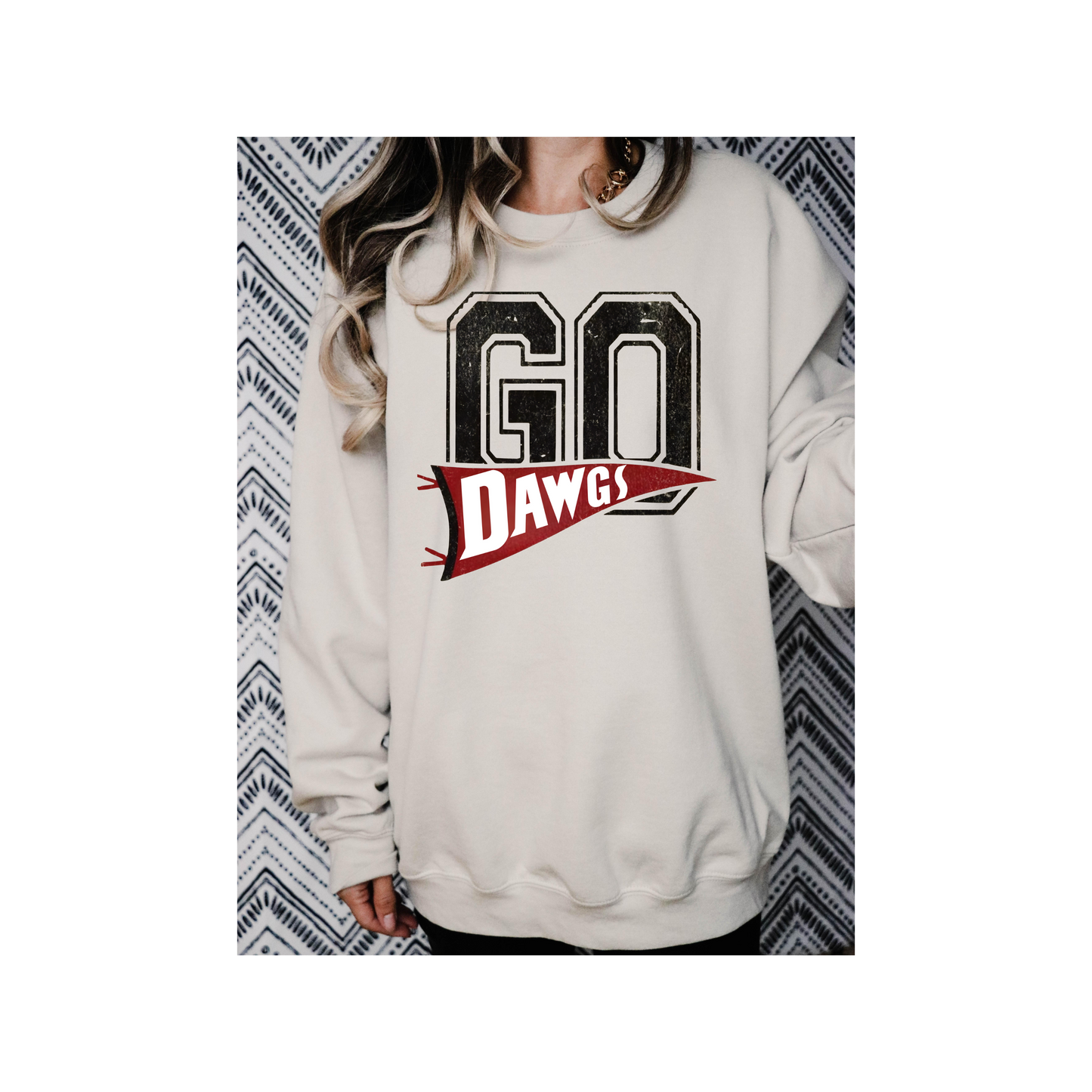 Go Dawgs Classic Crewneck- Gildan