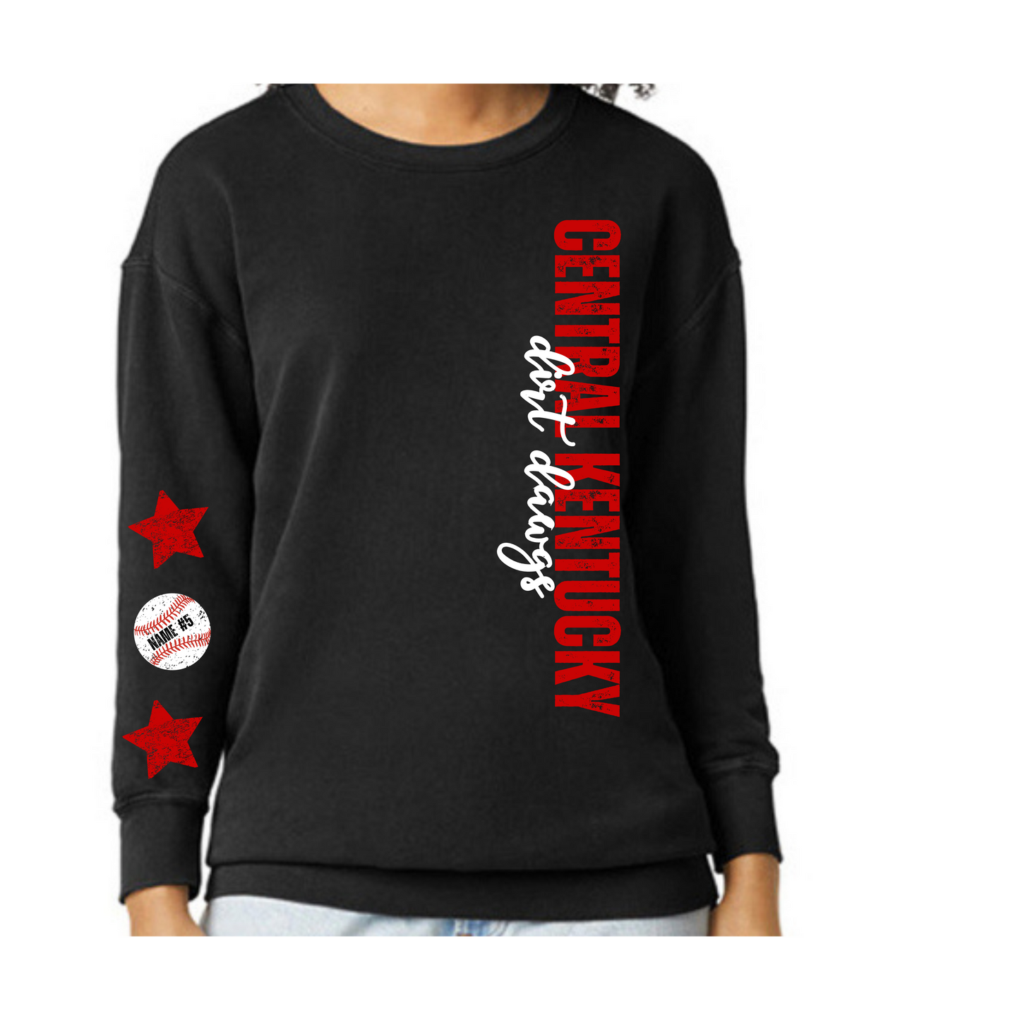 Central Kentucky Dirt Dawgs Verticle Design