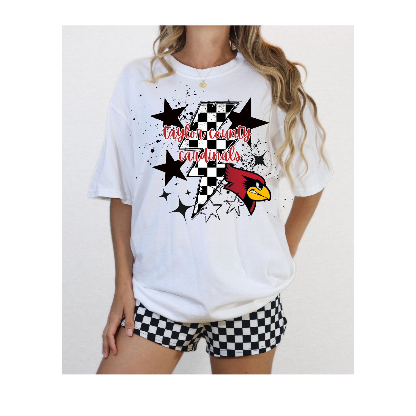 Retro Taylor County Tee-Comfort Color