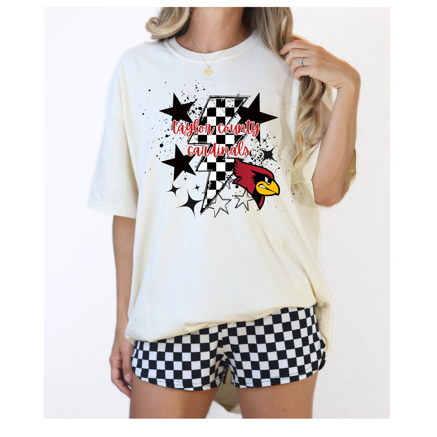 Retro Taylor County Tee-Comfort Color
