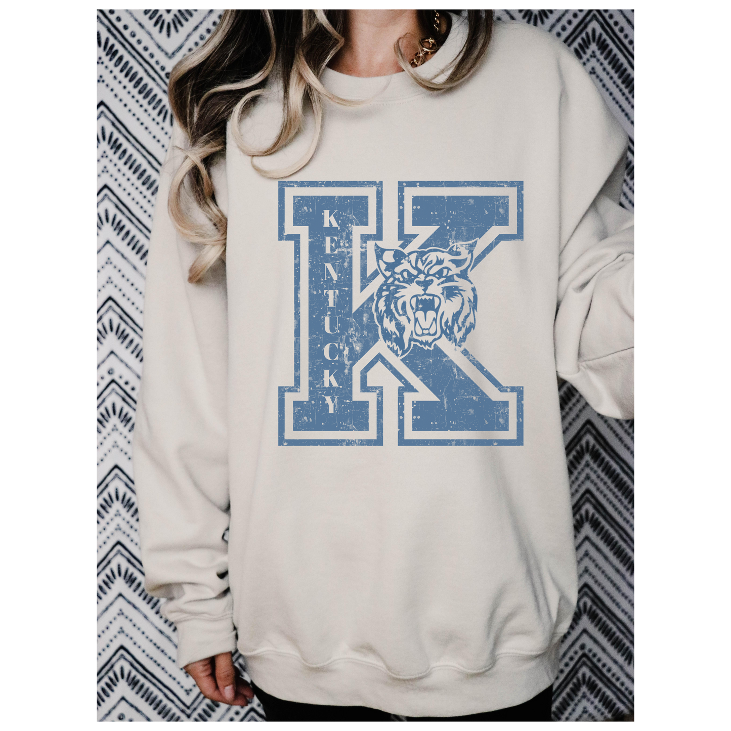 Wildcats Vintage Crewneck- Comfort Colors