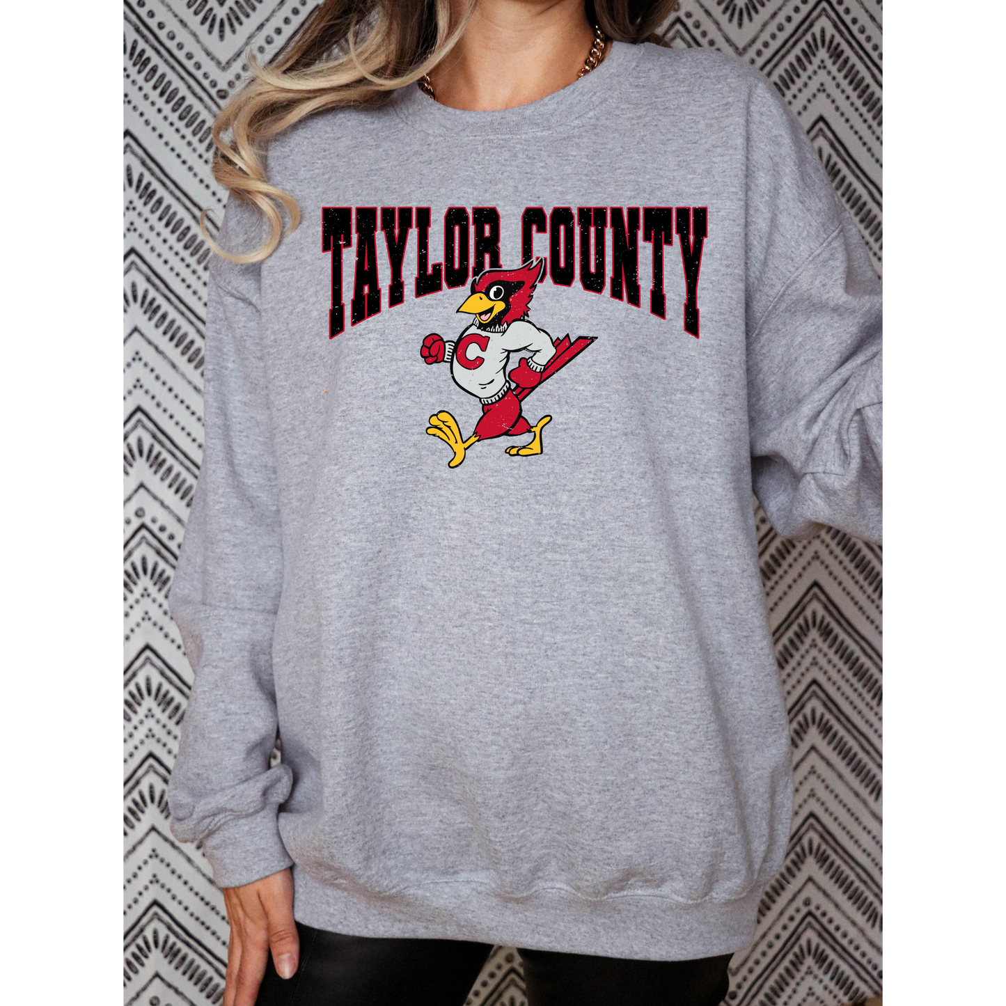 Vintage Taylor County Crewneck-Gildan