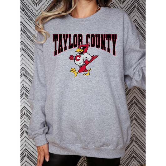 Vintage Taylor County  Crewneck-Comfort Colors