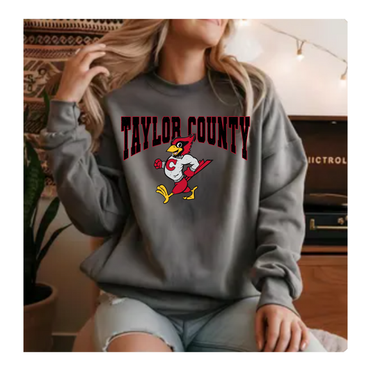 Vintage Taylor County  Crewneck-Comfort Colors