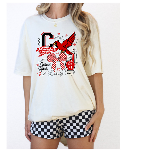 Cardinals School Spirit Tee