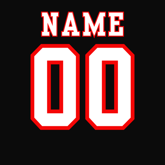 Taylor County Cardinals Custom Football Tee