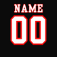 Taylor County Cardinals Custom Football Tee