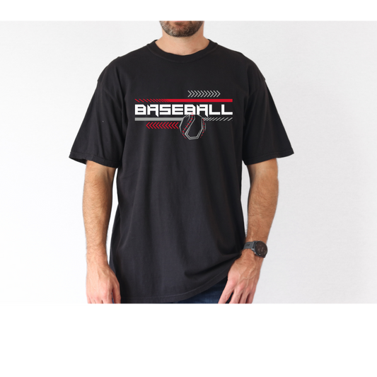 Dirt Dawgs Baseball Tee- Gildan