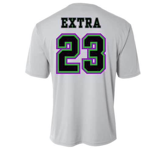 Lady Reapers YOUTH A4 Performace T-Shirt (Silver)