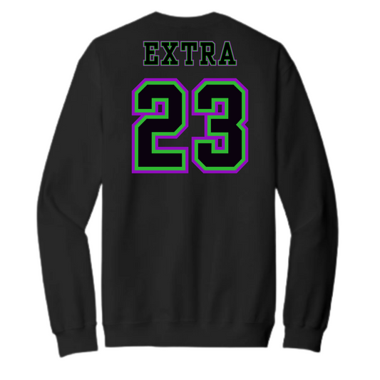 Lady Reapers YOUTH Gildan  Cotton Crewneck Sweatshirt (Black)