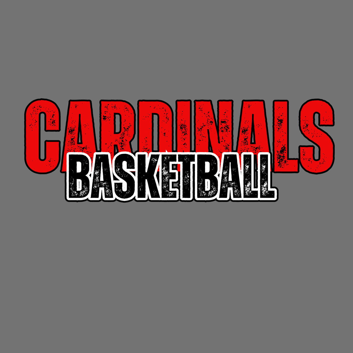 Distressed Cardinals Basketball
