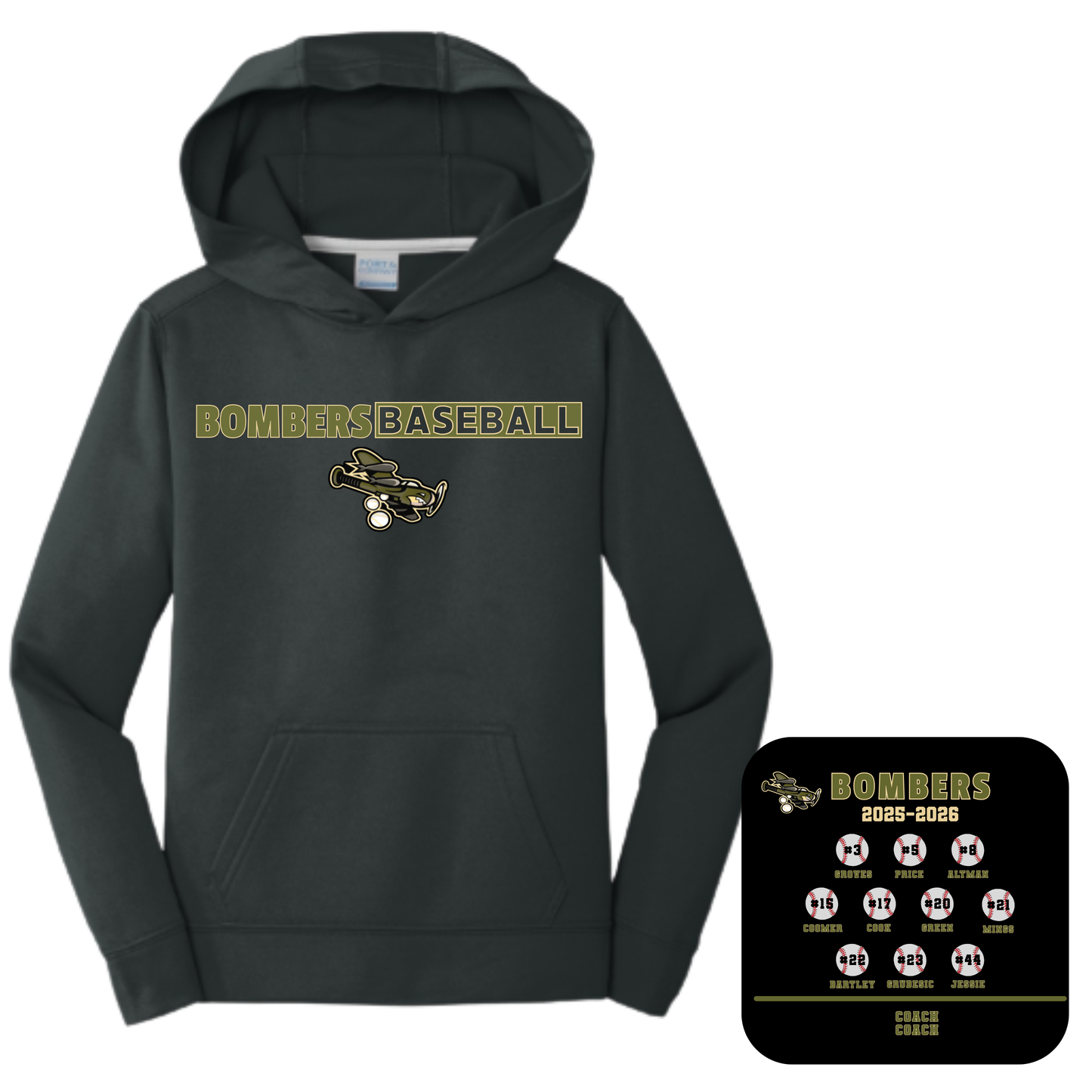 Bombers Baseball Spirit Wear