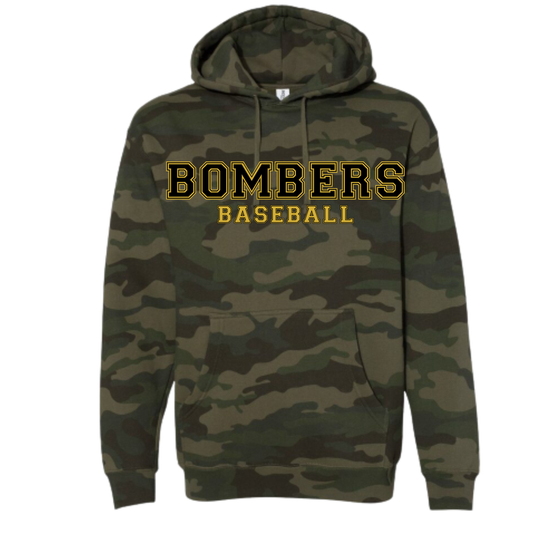 Youth Camo Bombers  Baseball Hoodie