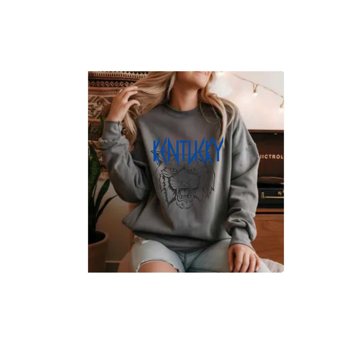 Wildcats Rock Inspired Design- Comfort Color Crewneck