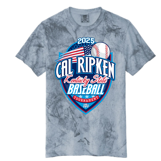 10U Cal Ripken State Comfort Color (Color Blast) Shirt- STORM
