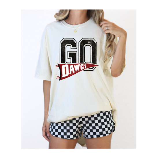 Go Dawgs Classic Tee-Comfort Colors