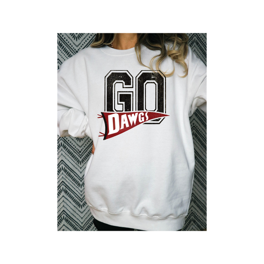 Go Dawgs Classic Crewneck -Comfort Colors