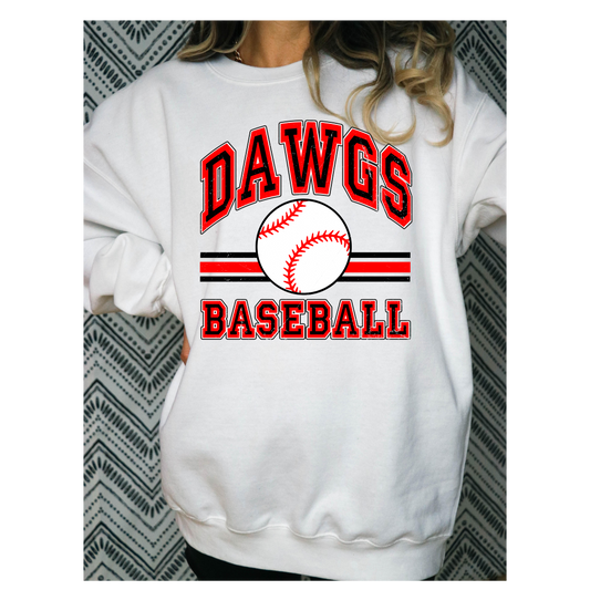 Vintage Dawgs Crewneck -Comfort Colors