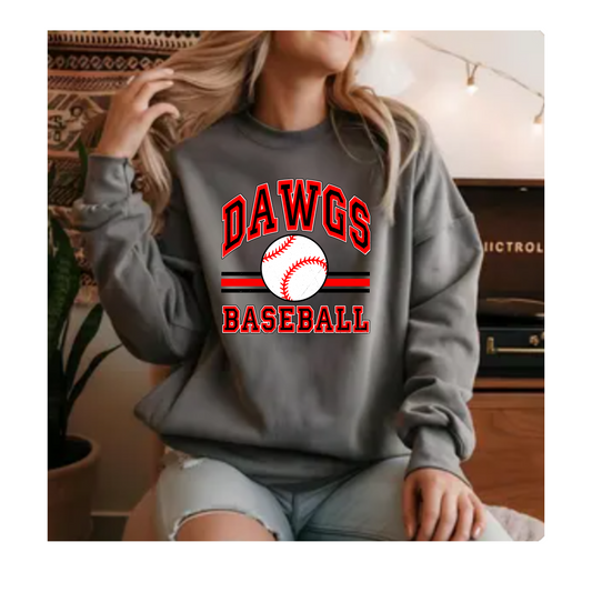 Vintage Dawgs Crewneck -Comfort Colors