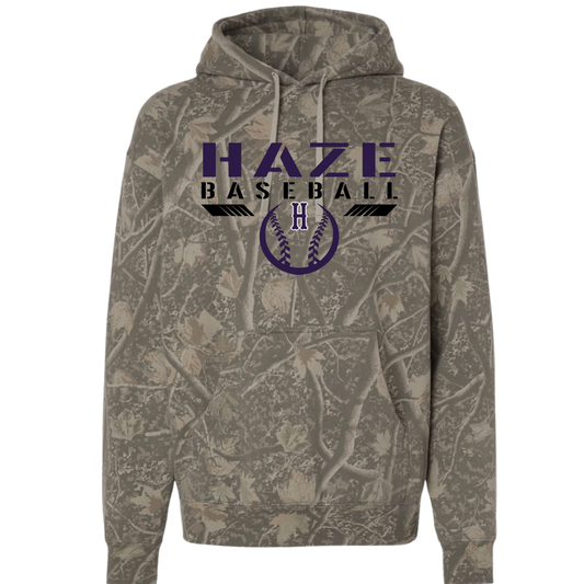 Camo HazeBaseball Hoodie