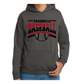 Cardinal Baseball Hoodie-  Gildan