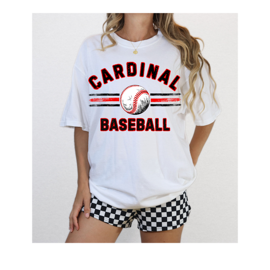 Vintage Cardinals Tee -Comfort Colors