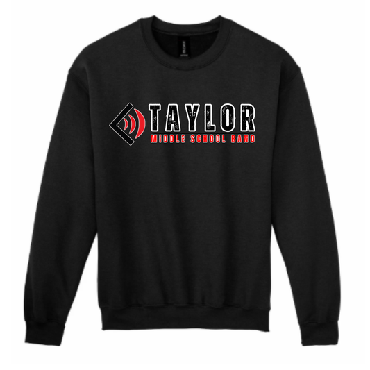 Middle School Band Gildan Soft Style Crewneck Sweatshirt (Black)