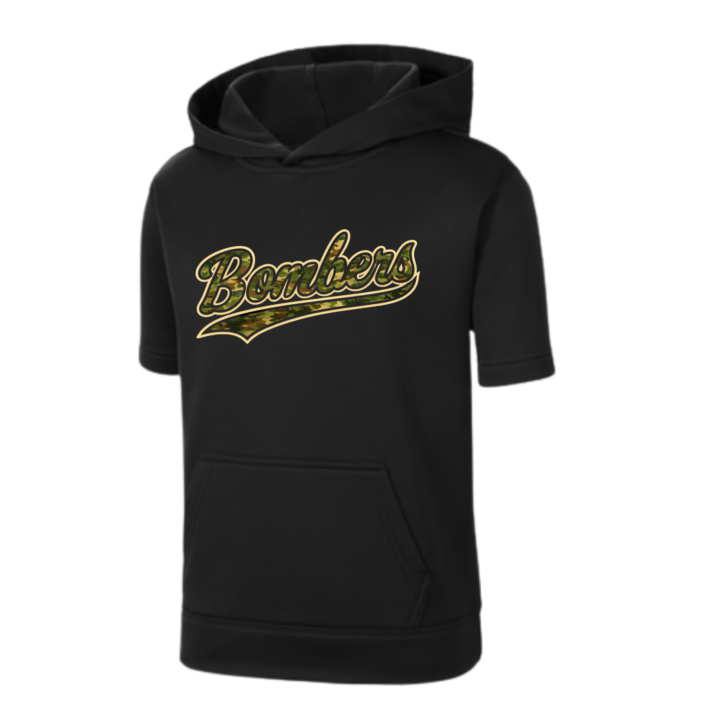Bombers Short Sleeve Hooded Sweatshirt