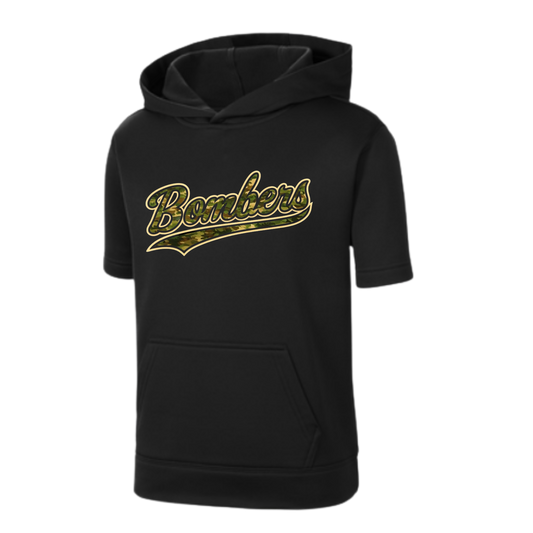 Bombers Short Sleeve Hooded Sweatshirt
