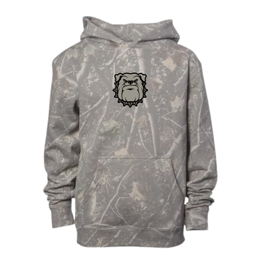 Camo Dirt Dawg Mascot Hoodie