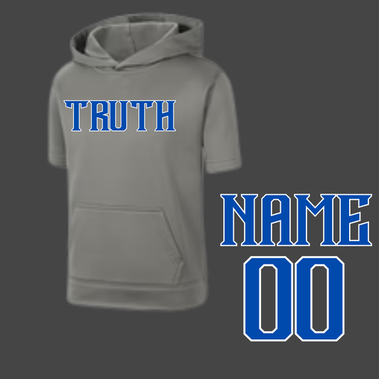 Truth Short Sleeve Hooded Sweatshirt