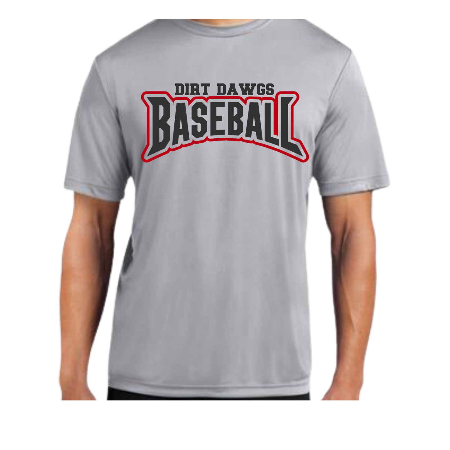 Outlined Baseball Performance Hoodie and Tee