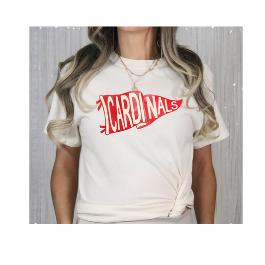 Cardinals Pennant Tee-Gildan