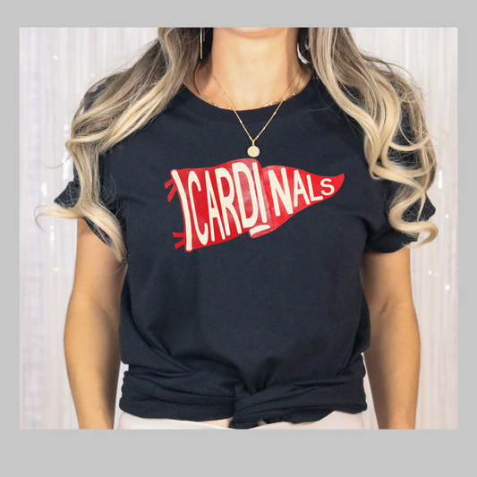 Cardinals Pennant Tee-Gildan