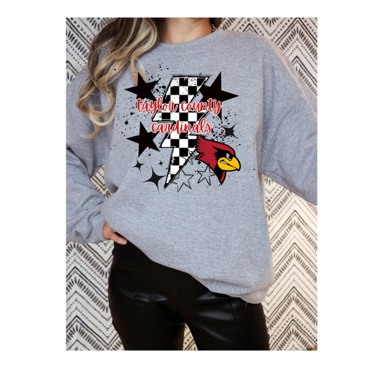 Retro Taylor County Crewneck-Gildan