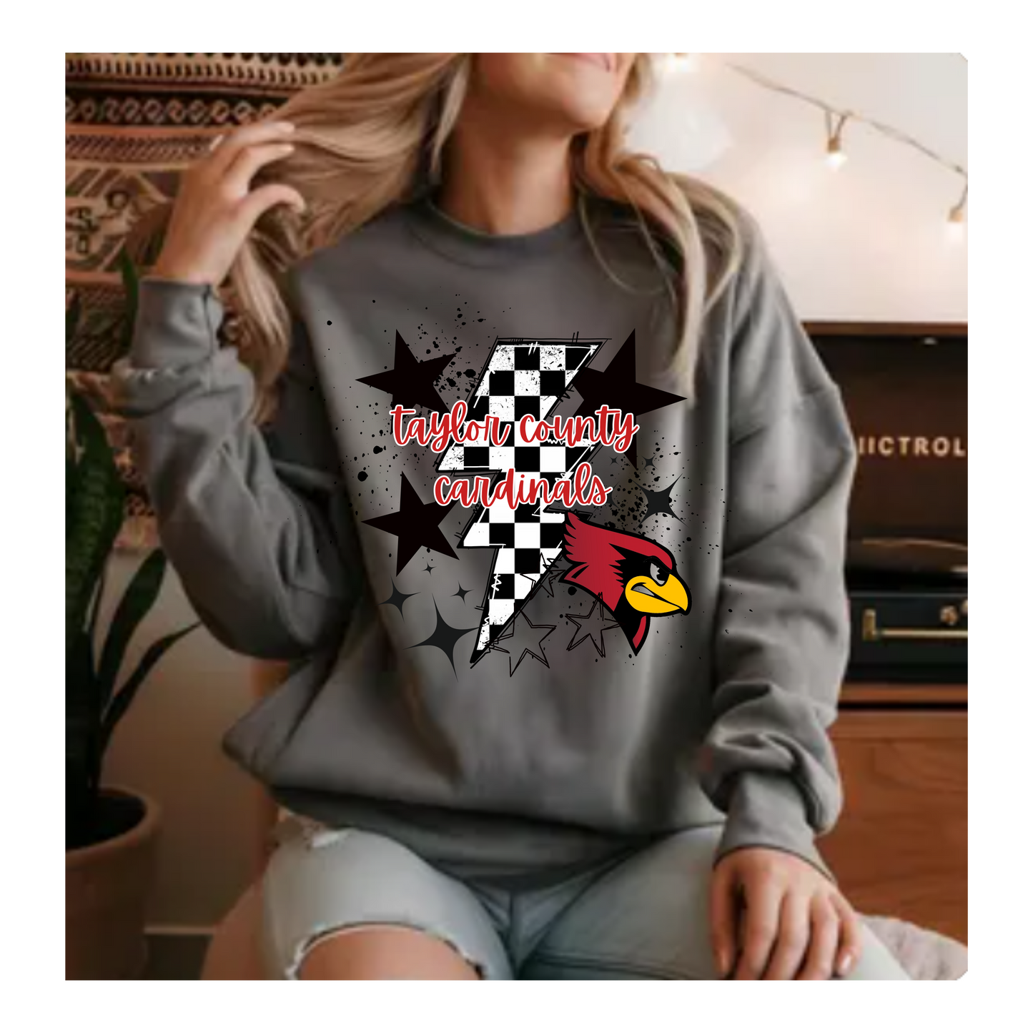 Retro Taylor County Crewneck-comfort color